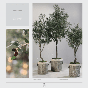 Olive Large Trees High Quality Artificial Plants