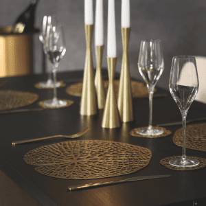 Leaf Design Placemats Home Decor