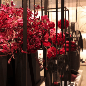 Flowers Red High Quality Artificial Products