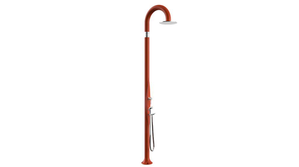 Traditional Free Standing Outdoor Shower - Image 6