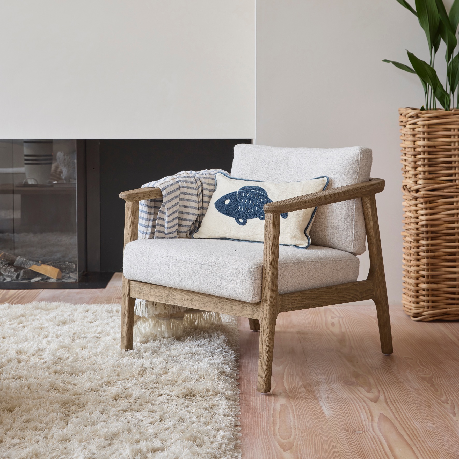 Goa Lounge Armchair Riviera Maison - Image 3