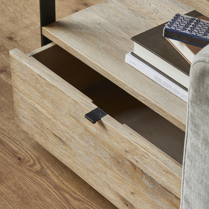 Milan Wood Side Table RM - Image 5