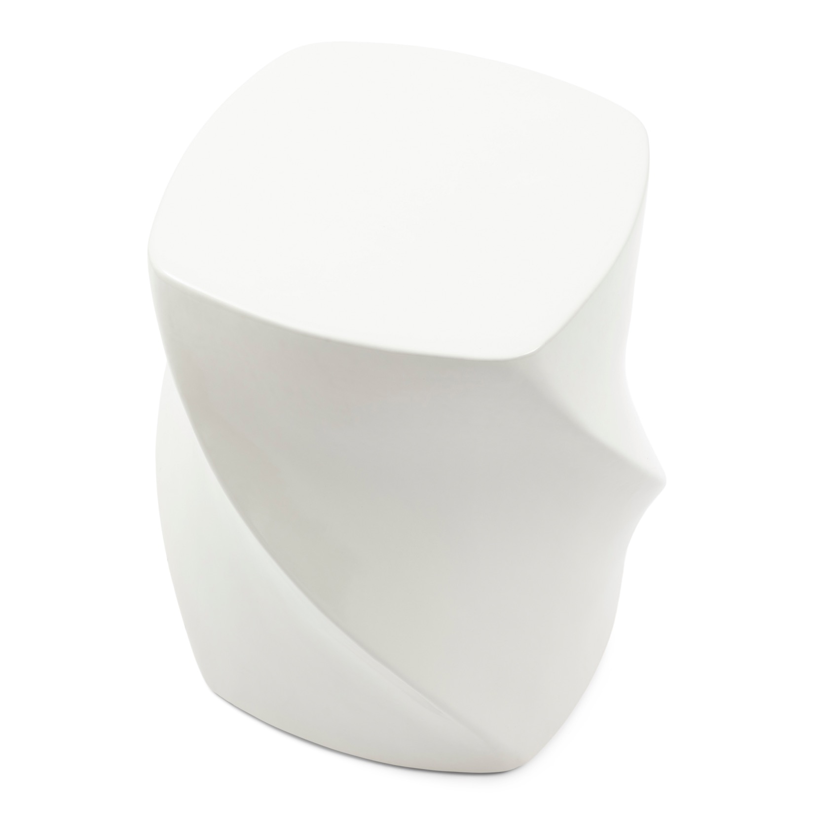 Vigo White Side Table RM - Image 4