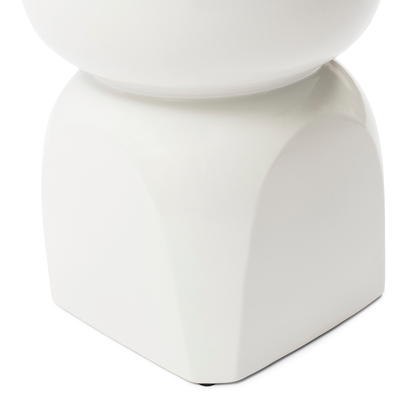 Porto White Side Table RM - Image 4