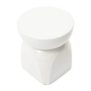 Porto White Side Table RM