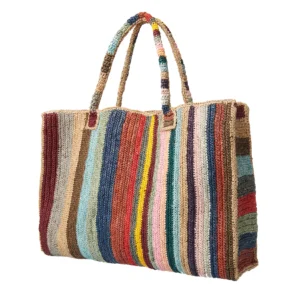 Raffia Weekender Circus Beach Bag