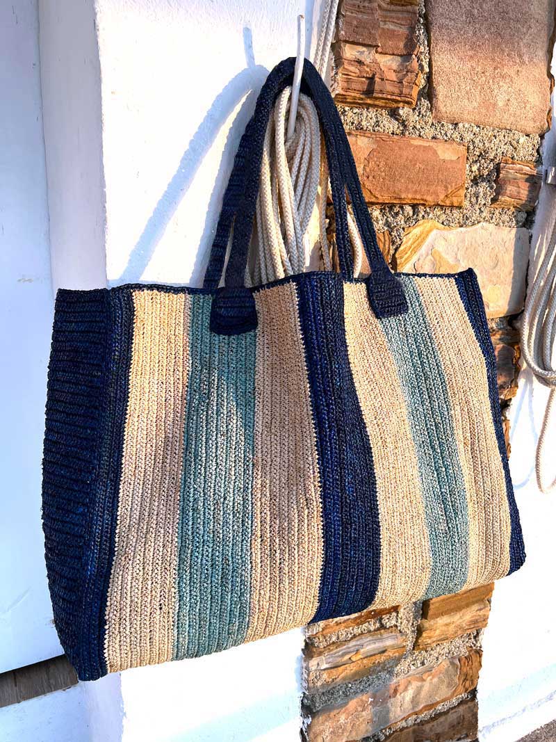 Raffia Weekender Beach Bag Cabarita - Image 3